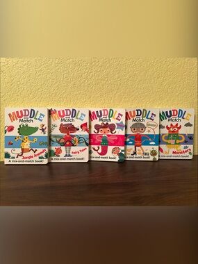 Usborne/Kane Miller - Muddle and Match Board Book Set